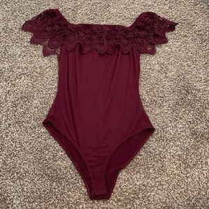 Off the Shoulder Bodysuit